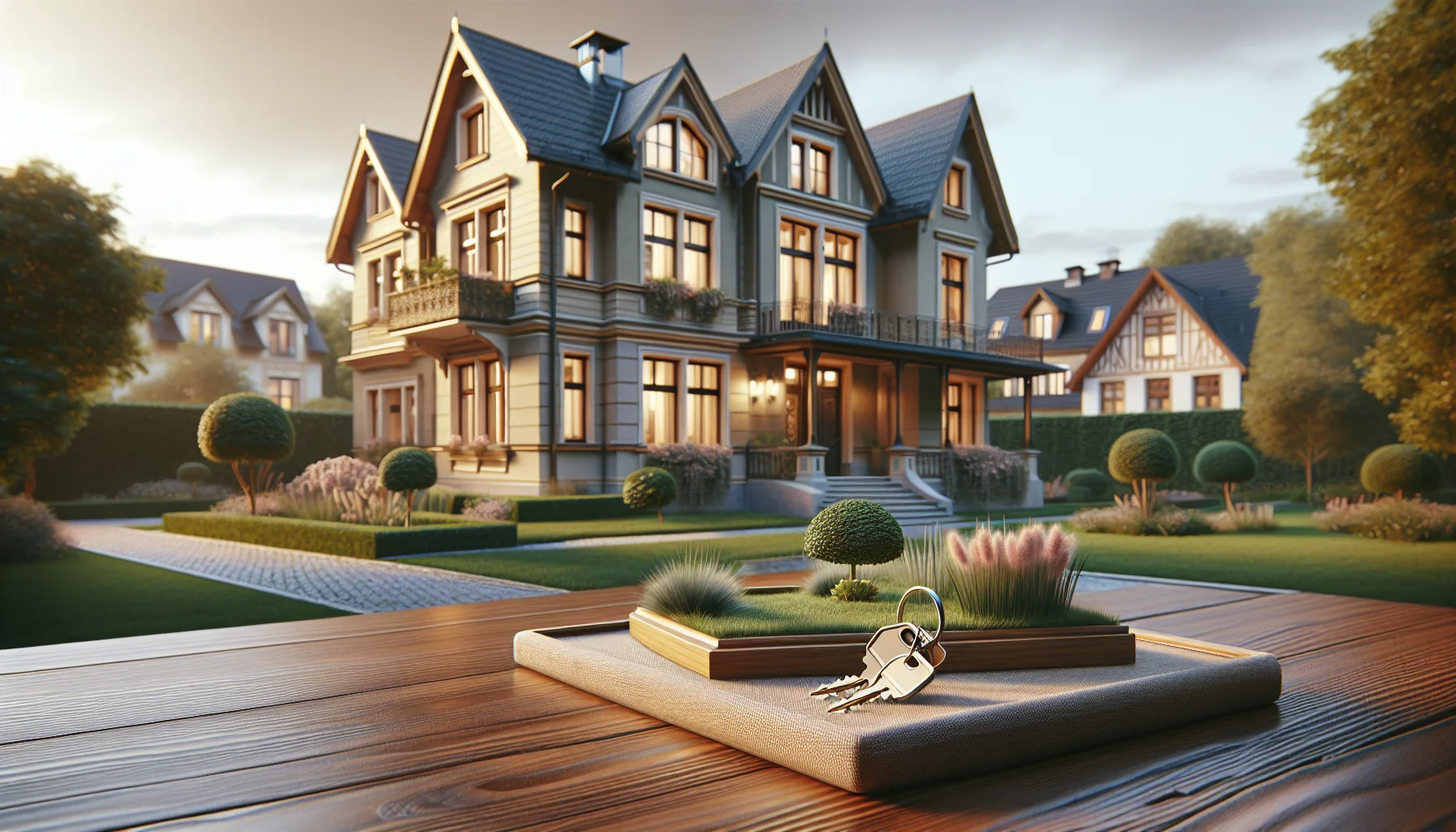 Geerbte Immobilie in Karlsruhe mit Hausschlüsseln