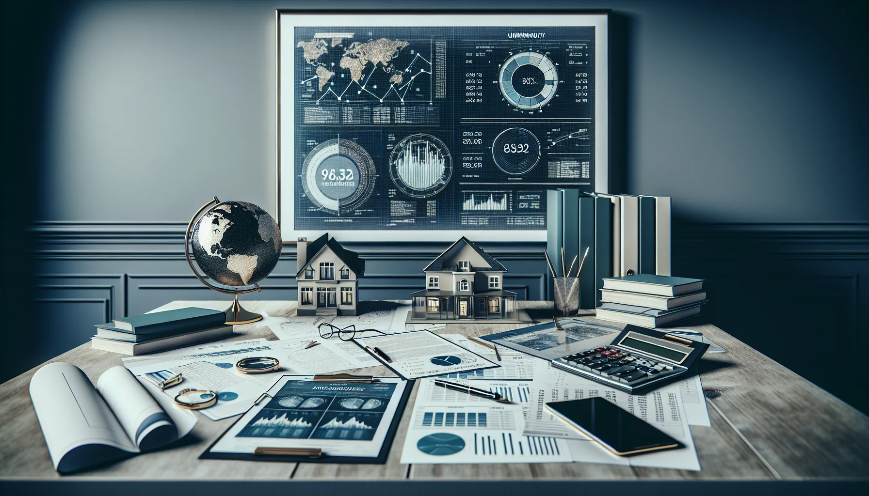 Immobilienmarktanalyse mit Diagrammen und Berechnungen für Baden-Baden