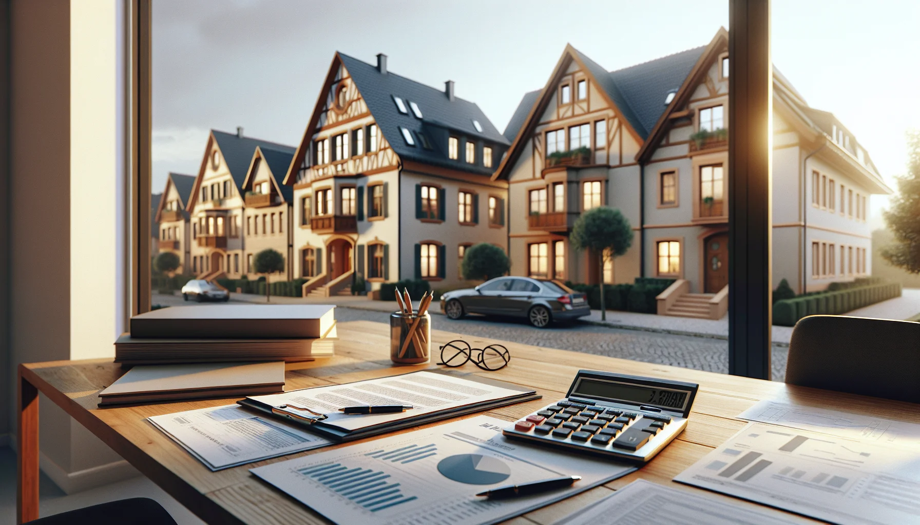 Professionelle Immobilienbewertung in Rastatt mit Wohnhäusern und Berechnungsunterlagen