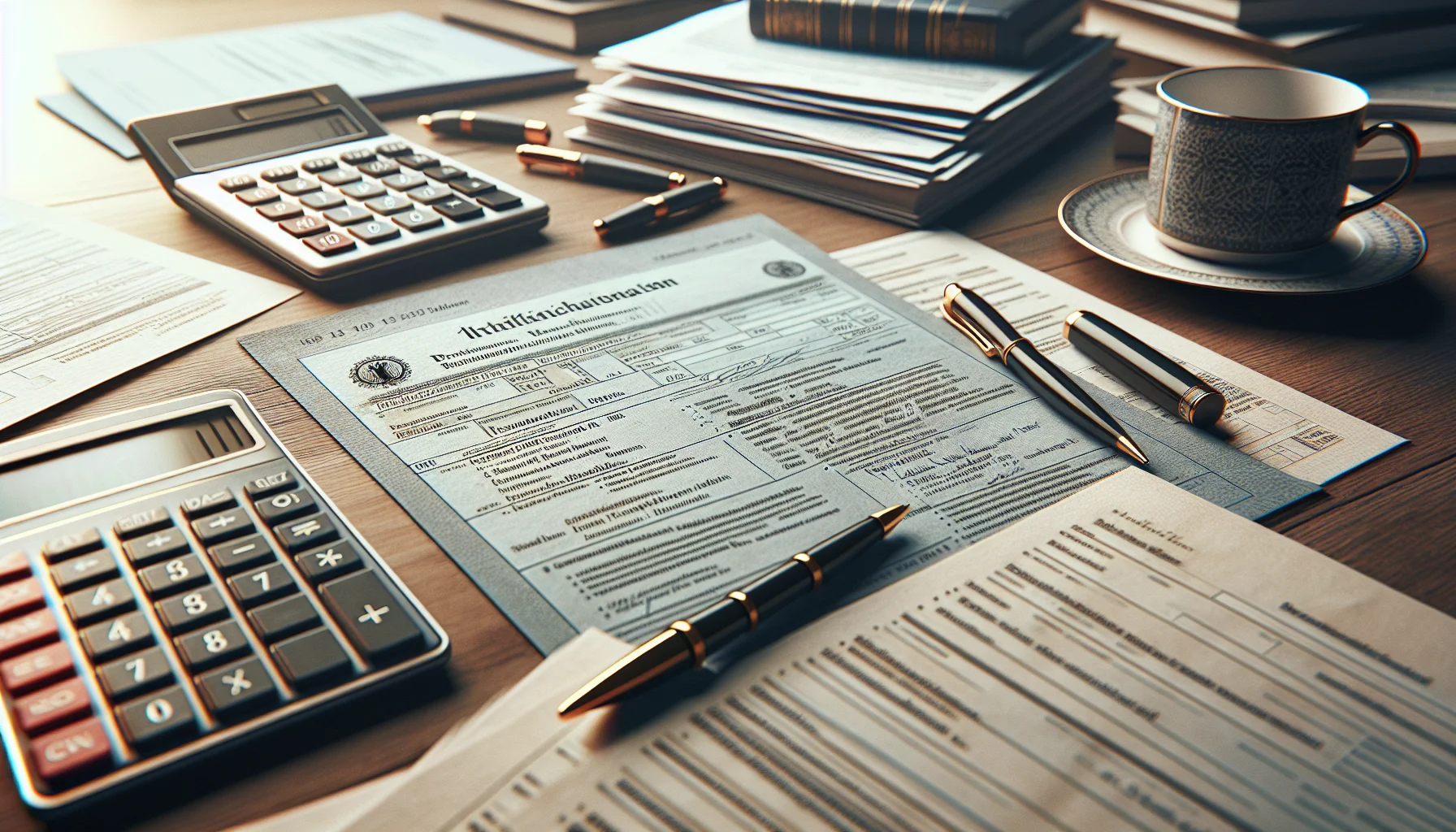Steuerliche Unterlagen und Dokumente für Immobilienerbschaft