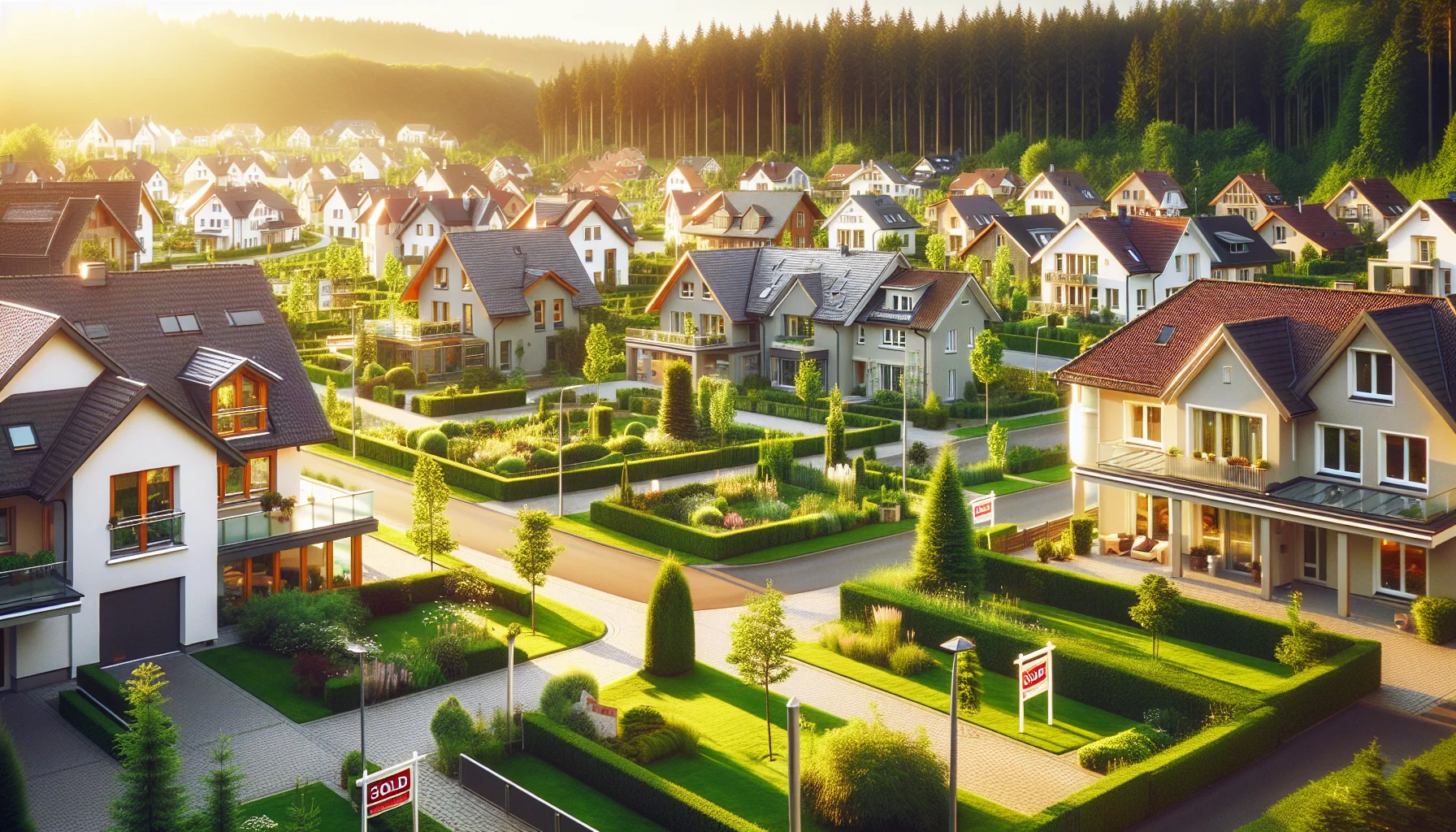 Erfolgreiche Immobilienverkäufe in Ettlinger Wohngebiet mit verkauften Häusern