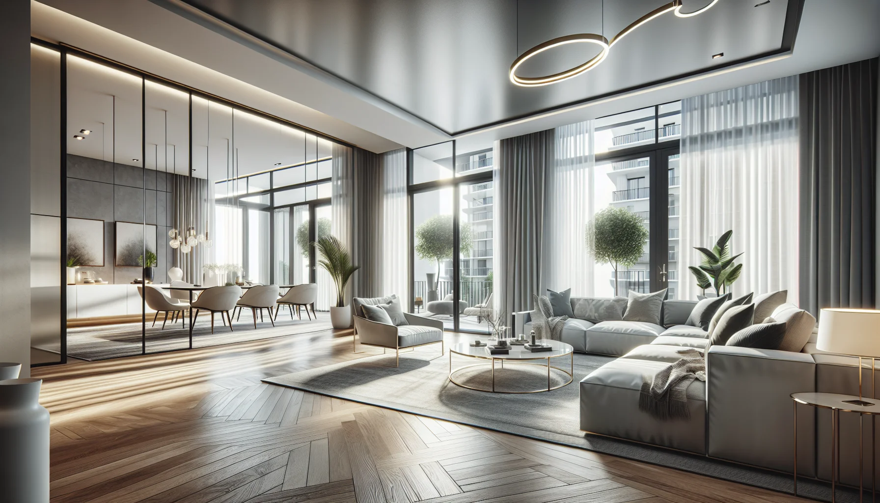 Fertig eingerichtete Mietwohnung mit moderner Ausstattung