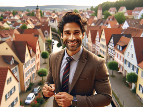 Immobilienmakler Ettlingen - Wohnhäuser und Stadtansicht