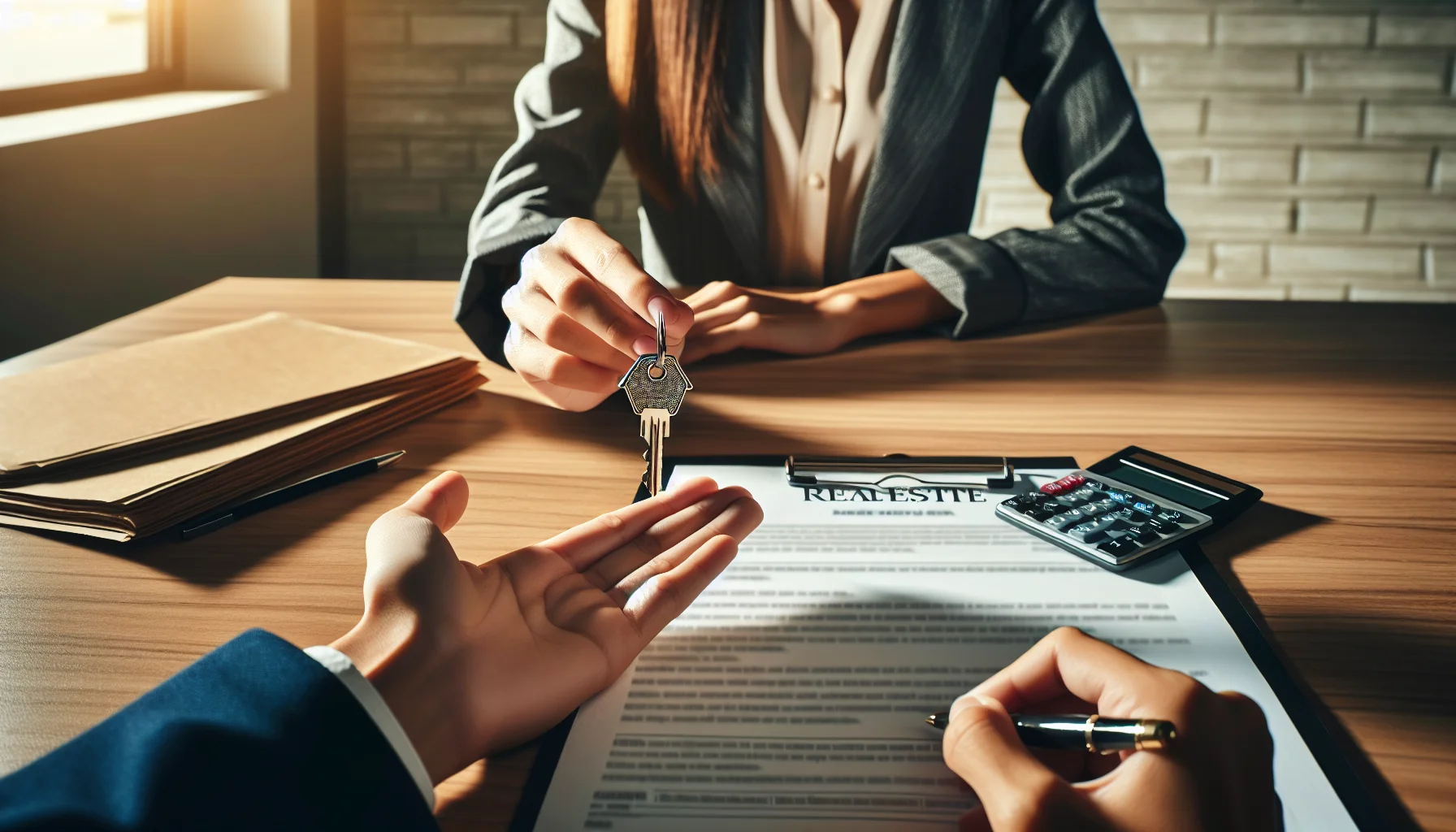 Immobilienverkauf Ettlingen - Vertragsunterzeichnung und Schlüsselübergabe