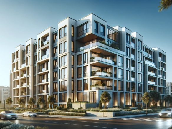 Moderne Wohnanlage mit Mietwohnungen - Wohnung vermieten Tipps