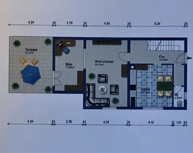 EG - Ruhig gelegenes Haus nahe Natur und Infrastruktur Pfinztal