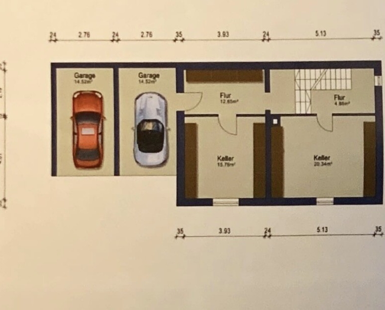 Keller - Ruhig gelegenes Haus nahe Natur und Infrastruktur Pfinztal