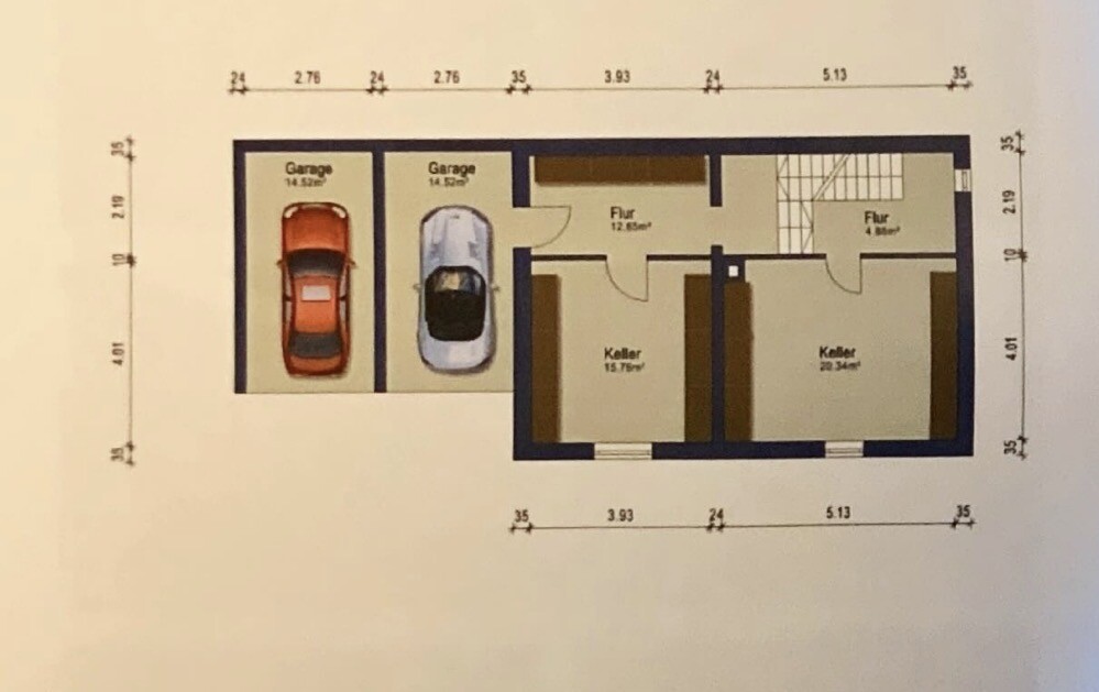 Keller - Ruhig gelegenes Haus nahe Natur und Infrastruktur Pfinztal