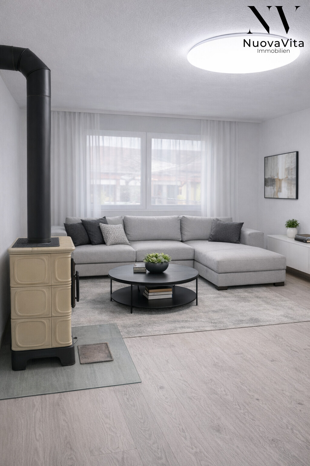 Wohnzimmer - Ruhig gelegenes Haus nahe Natur und Infrastruktur Pfinztal