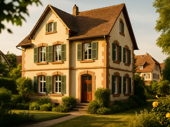 Immobiliengutachten Ettlingen – gepflegtes Wohnhaus in Ettlingen als Beispiel für eine Verkehrswertermittlung