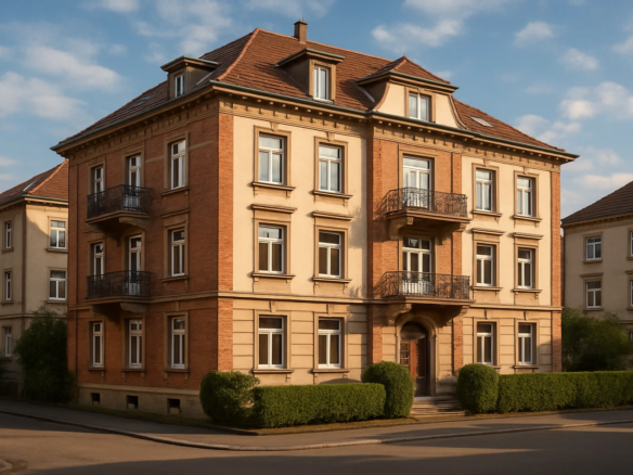 Mehrfamilienhaus in Rastatt für die Immobilienbewertung mit Ertragswertverfahren