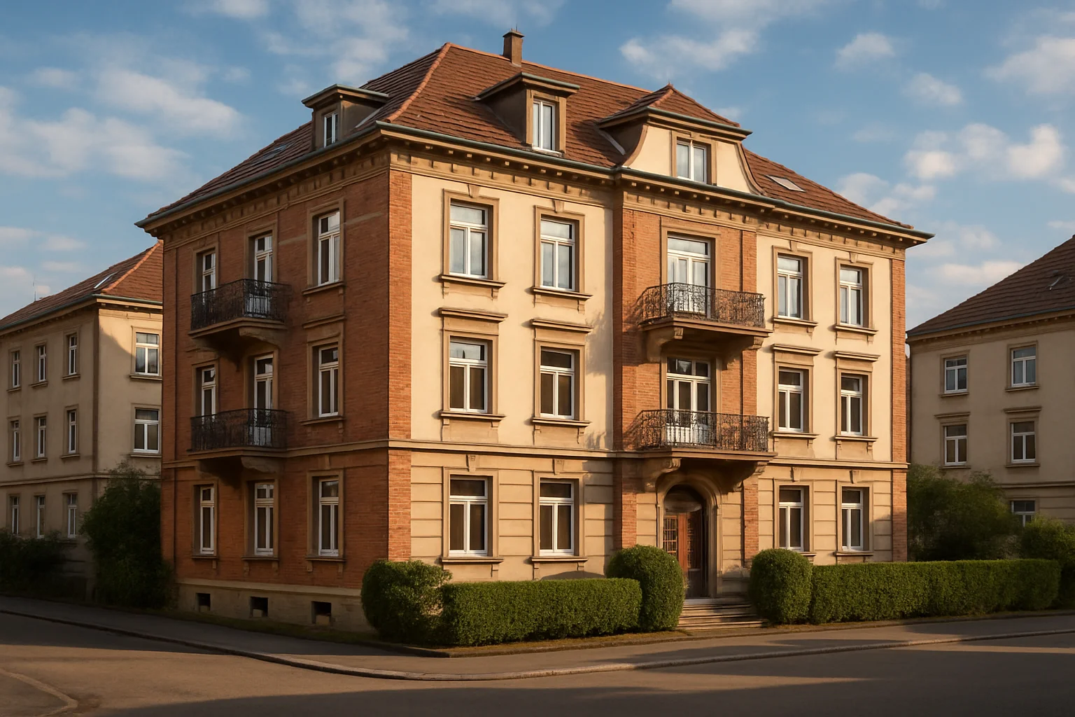 Mehrfamilienhaus in Rastatt für die Immobilienbewertung mit Ertragswertverfahren
