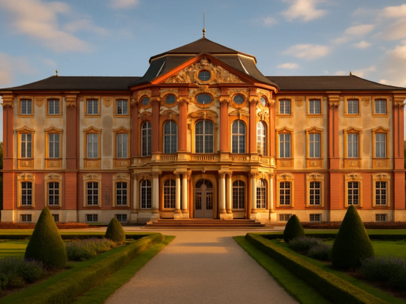 Barockschloss Bruchsal mit gepflegter Gartenanlage – Immobilienmakler Bruchsal