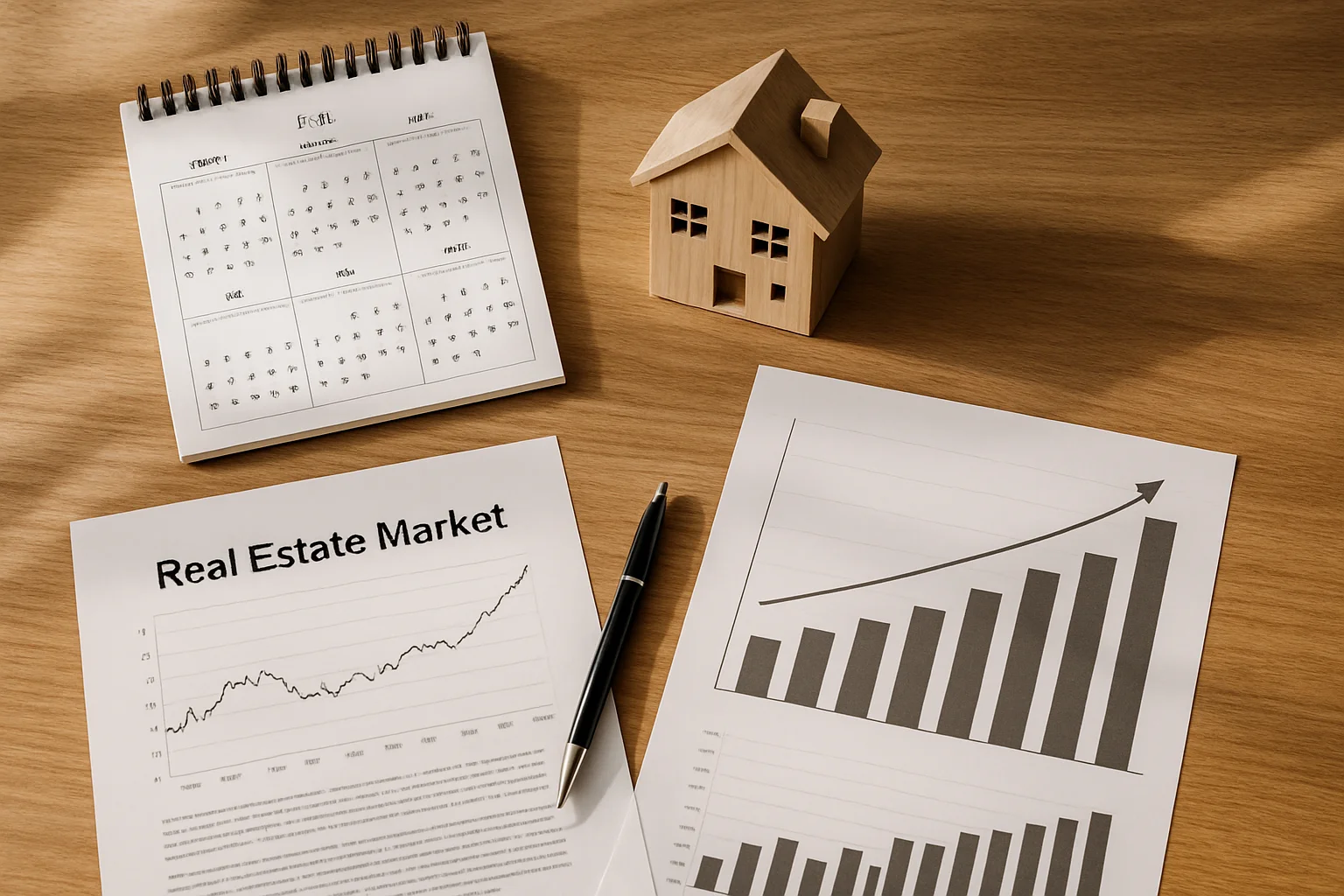 Marktanalyse und Kalender für den optimalen Immobilienverkauf – Planung des besten Zeitpunkts für den Hausverkauf